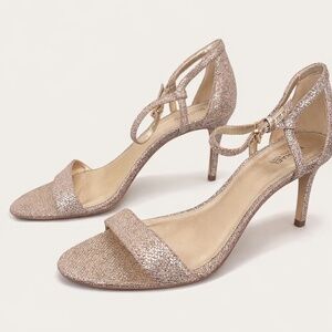 Michael Kors Glitter Sandal Stilettos Size 9